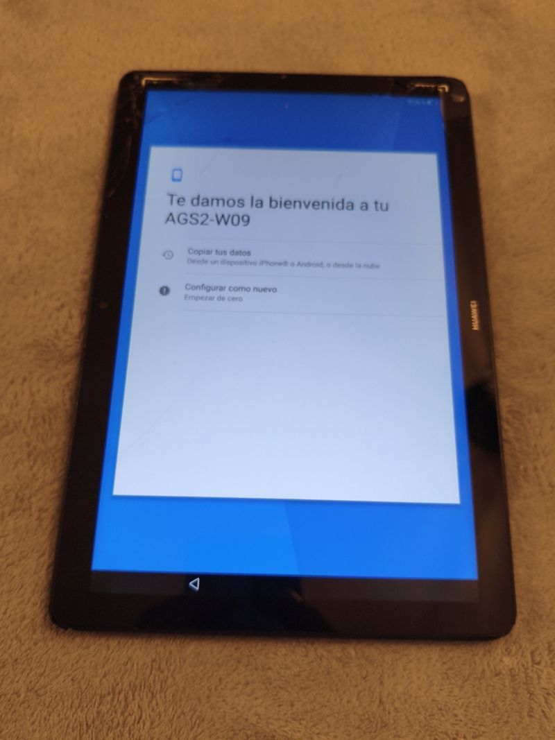Tablet Huawei AGS2-W09 Negra para reparar