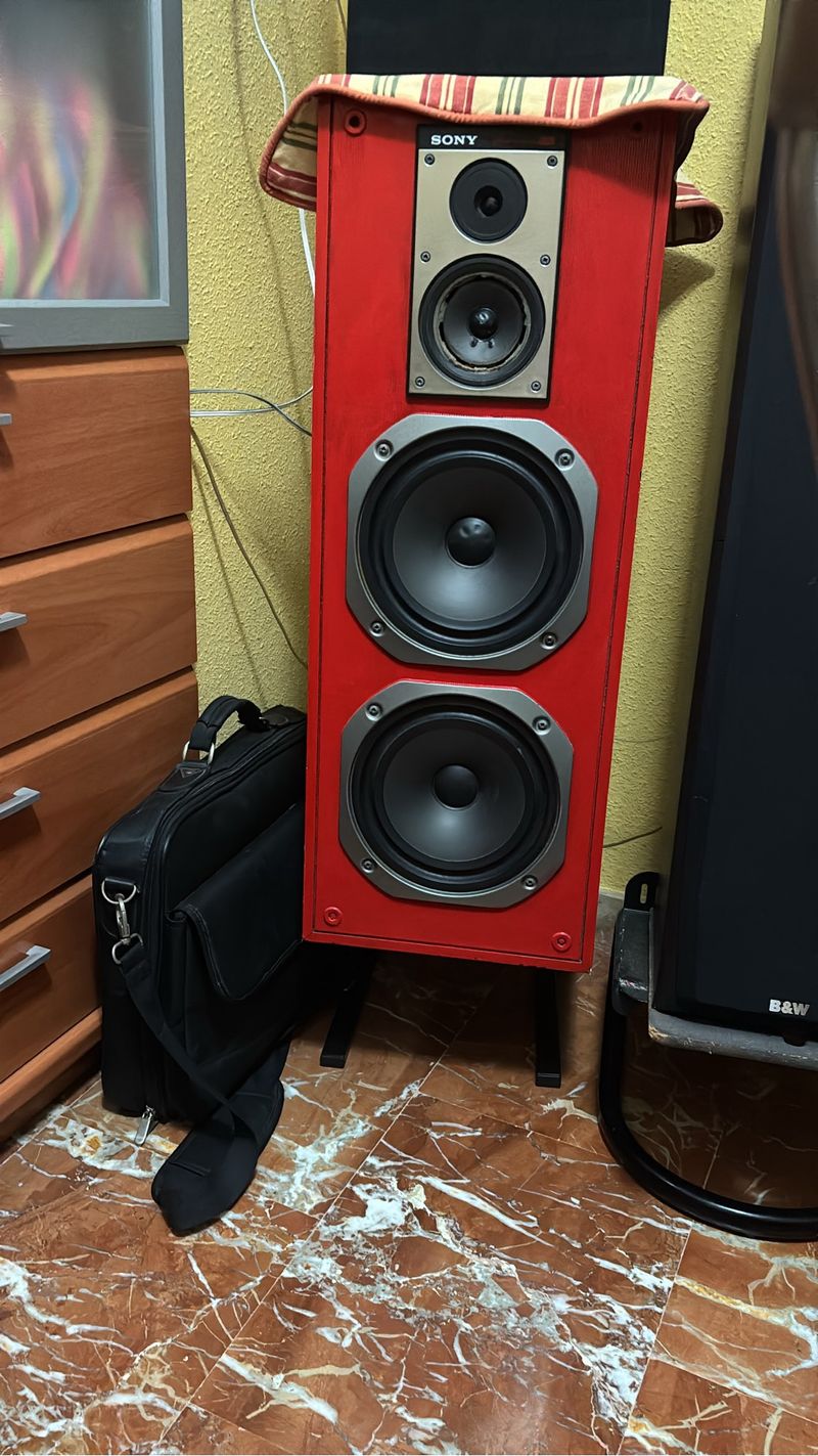 Altavoces Sony SS-E660 Rojos