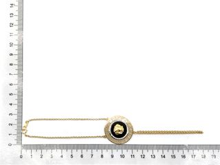 manita oro 18k con piedra con circonita,onix