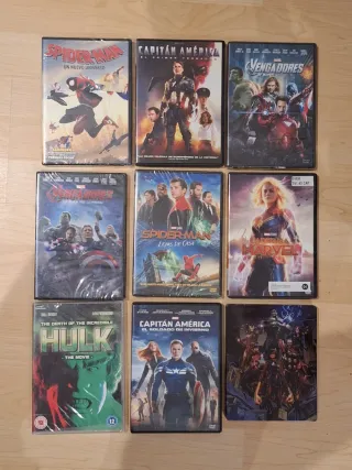 Pack DVDs Marvel + Steelbook
