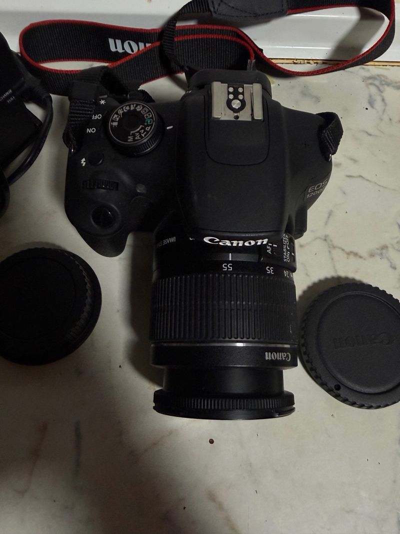 Cámara Canon EOS 1200D Negra afbeelding 2