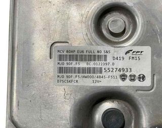 Centralita motor uce fiat 139726 55274933 fiorino