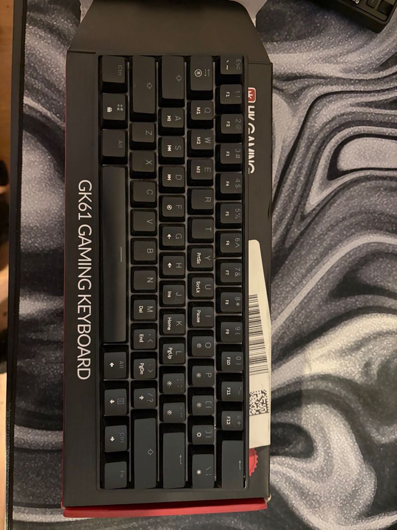 Teclado Gaming GK61 Negro