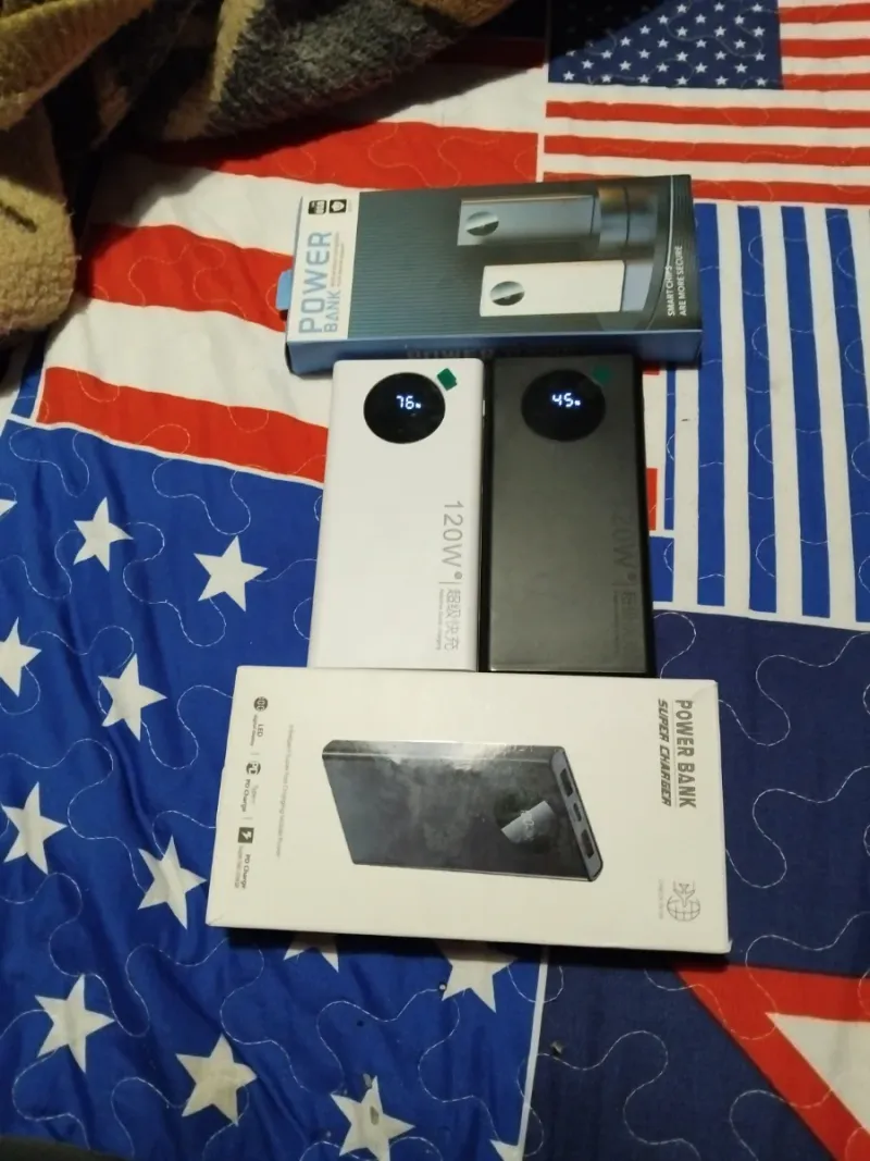 2 Baterías Externas Power Bank 120W