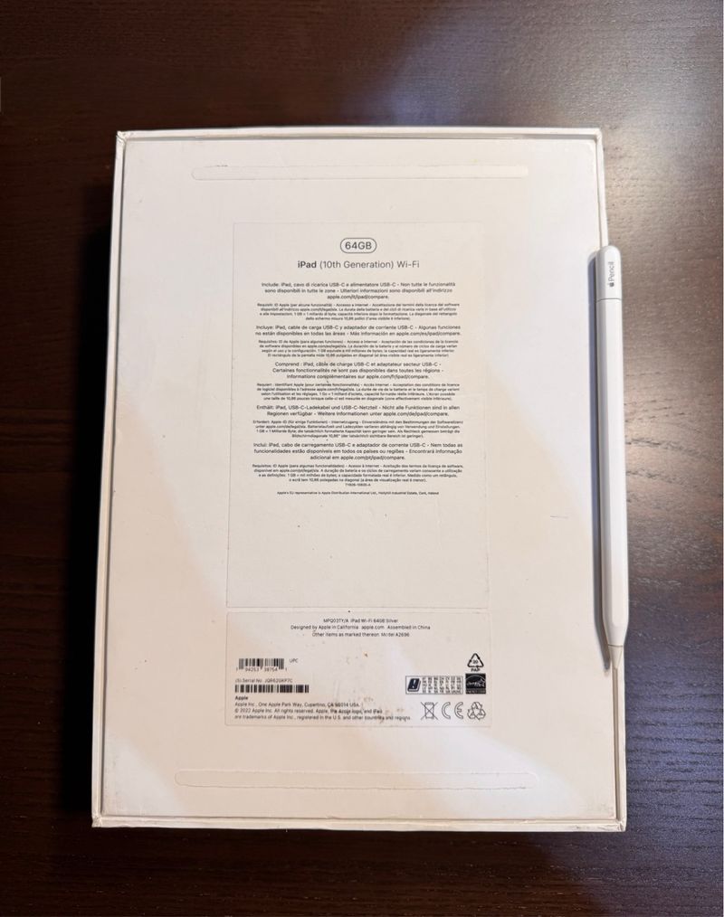 Apple iPad 10ª Gen + Apple Pencil usb-c afbeelding 3