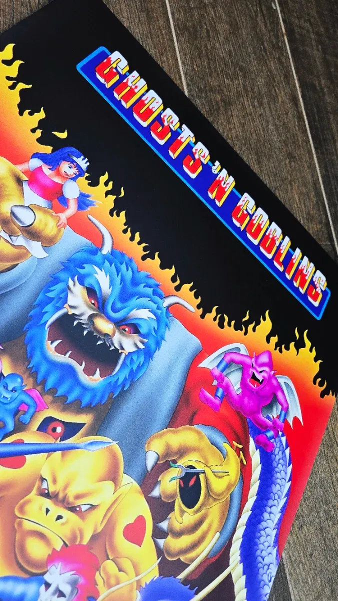 Cartel de Ghosts'N Goblins PVC 70x50cm afbeelding 3