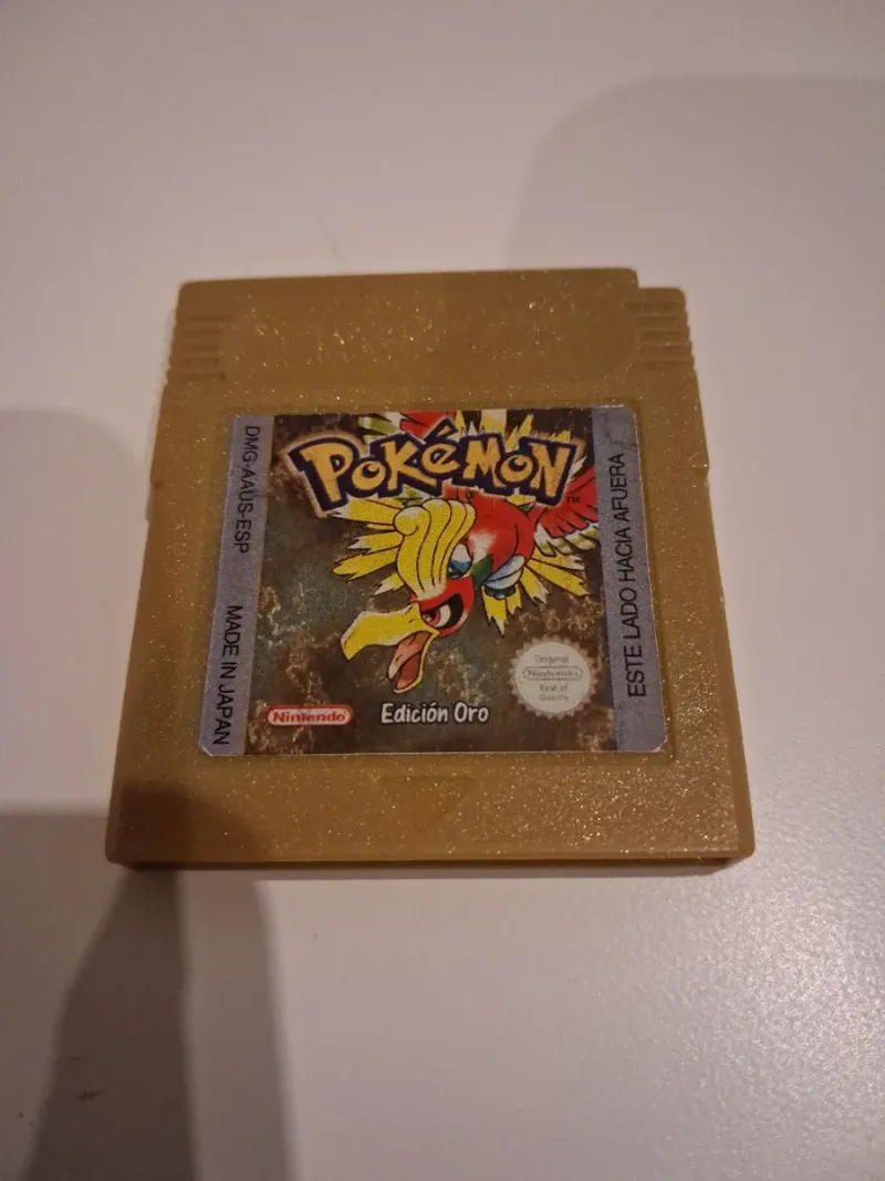 Pokemon Oro Edición Game Boy Color
