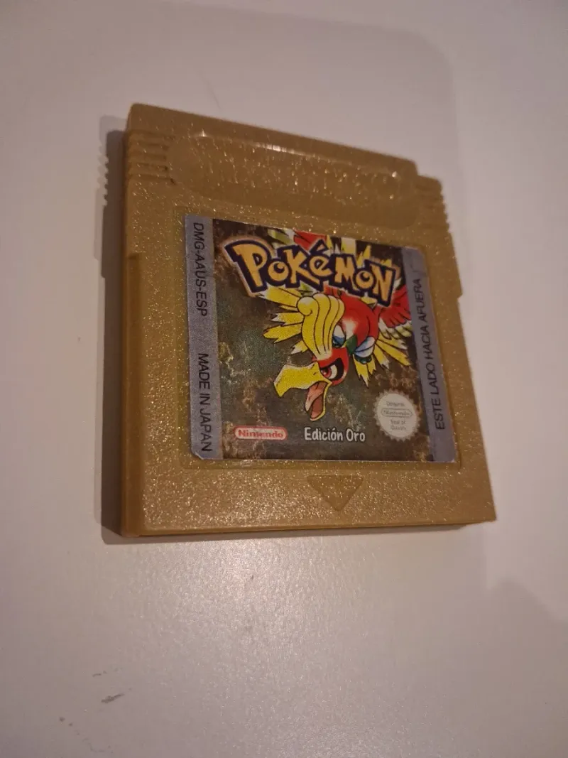 Pokemon Oro Edición Game Boy Color afbeelding 2