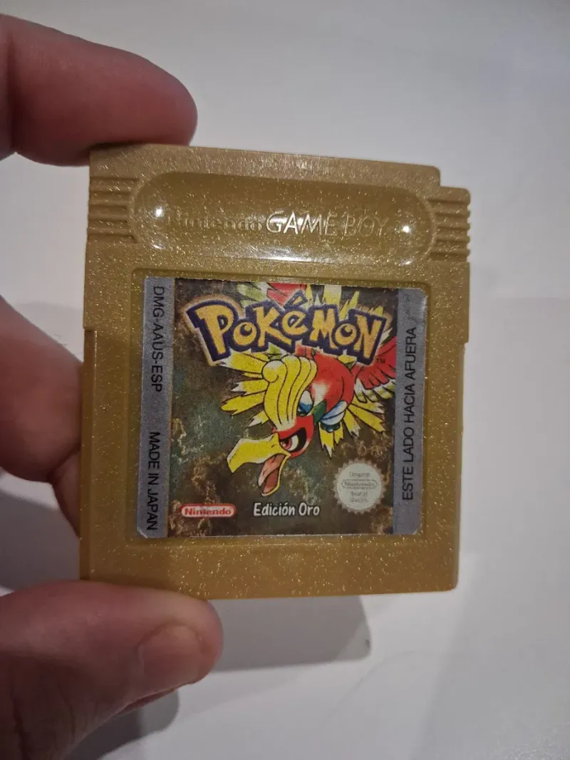 Pokemon Oro Edición Game Boy Color afbeelding 3