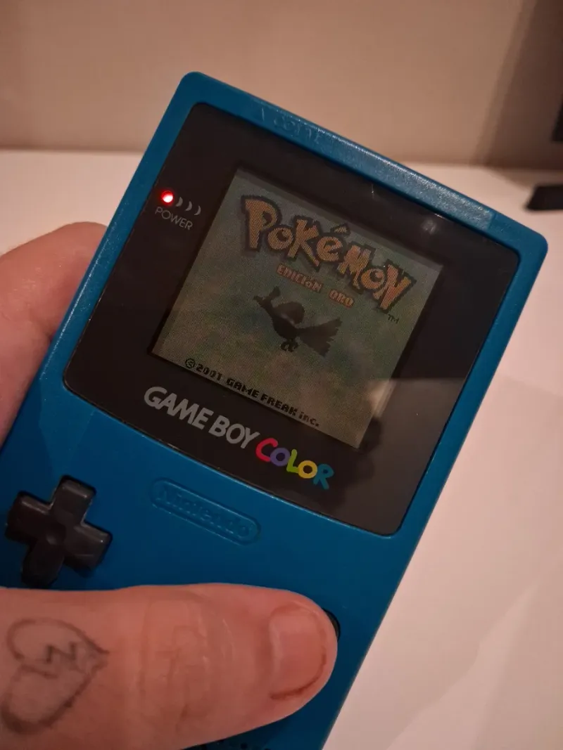 Pokemon Oro Edición Game Boy Color afbeelding 5