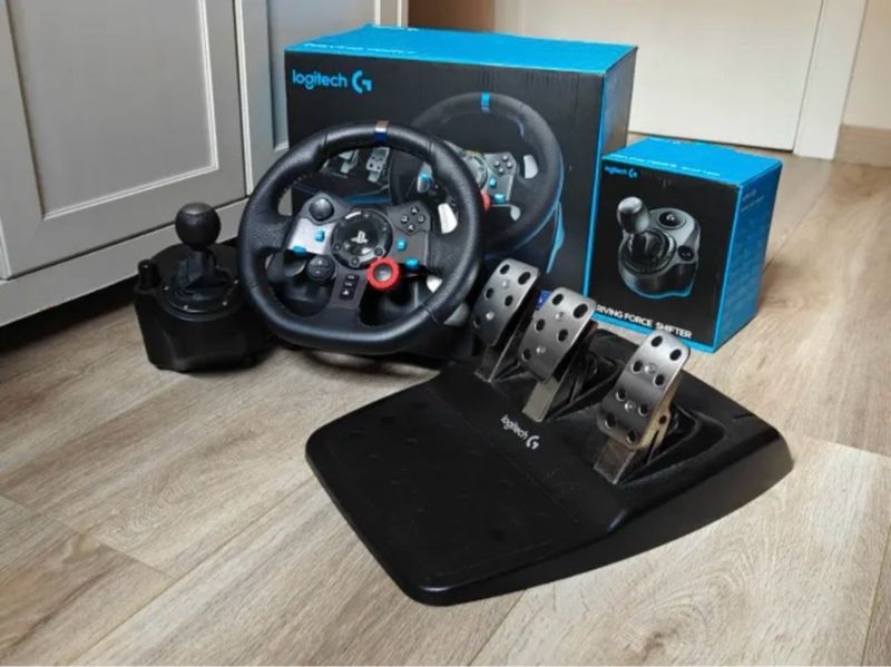 Volante Logitech G29 + Palanca Cambio