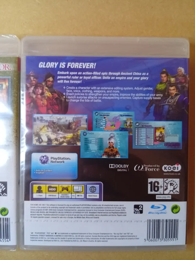 Dynasty Warriors 6 & Empires PS3 afbeelding 5