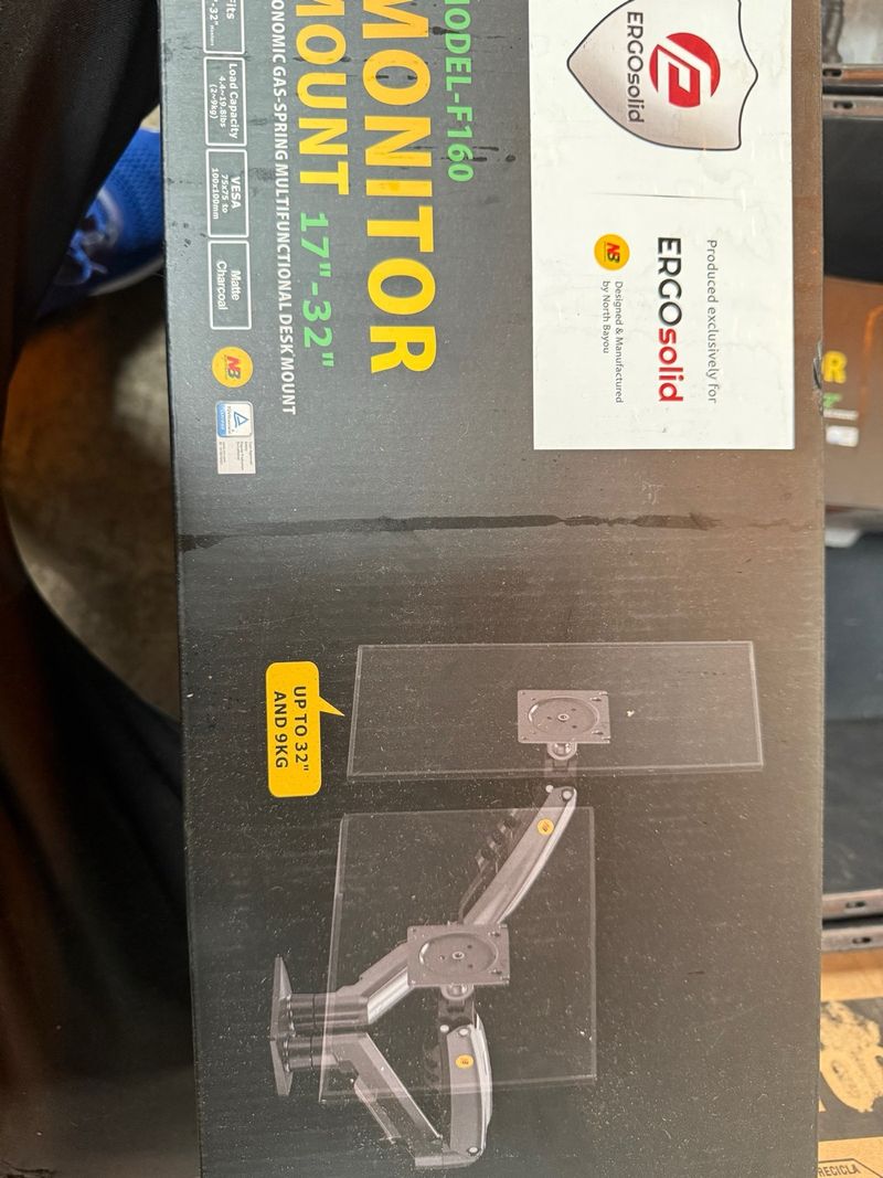 Soporte Monitor Ergosolid F160 Gas