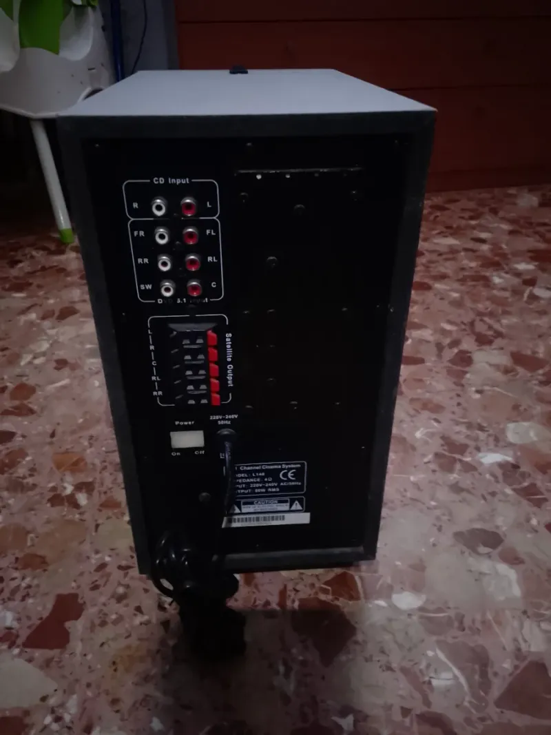 Subwoofer Amplificado 5.1 afbeelding 3