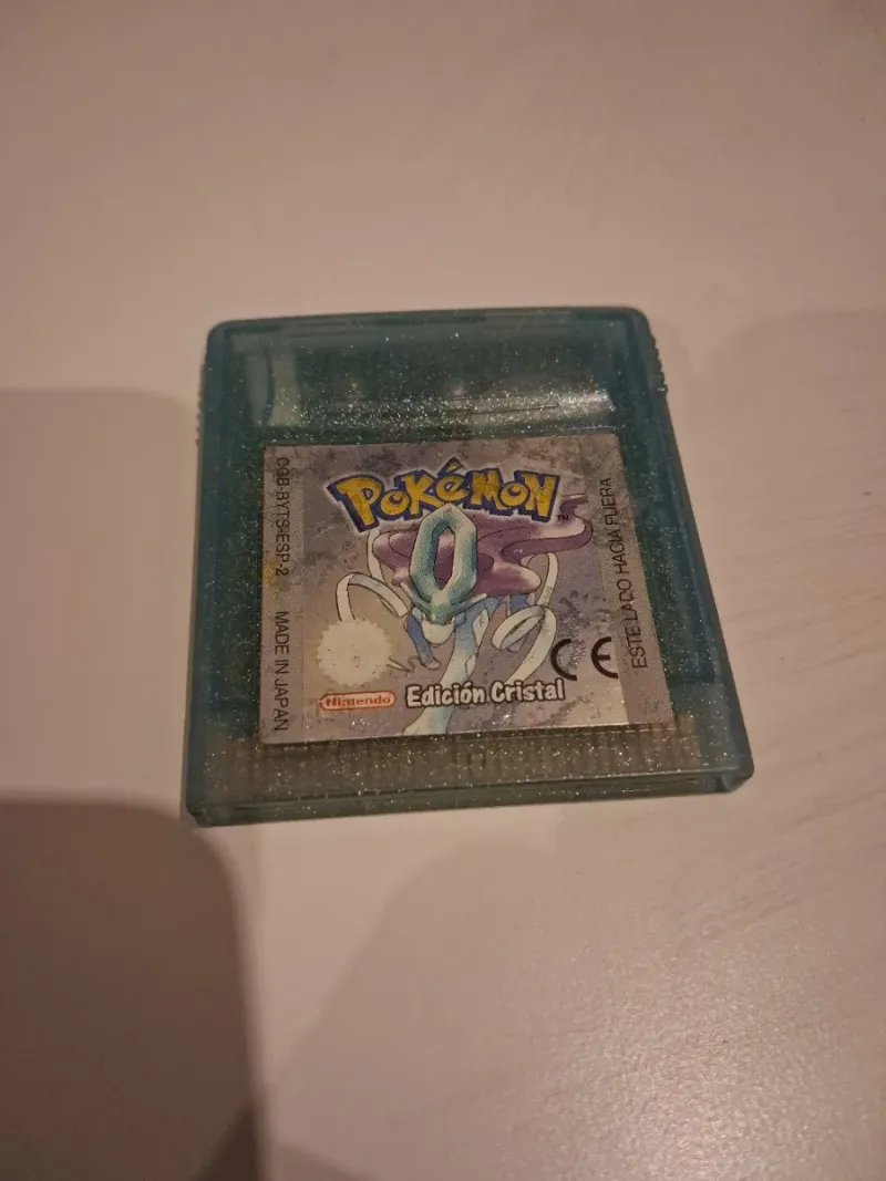 Pokémon Crystal Game Boy Color Edición Cristal