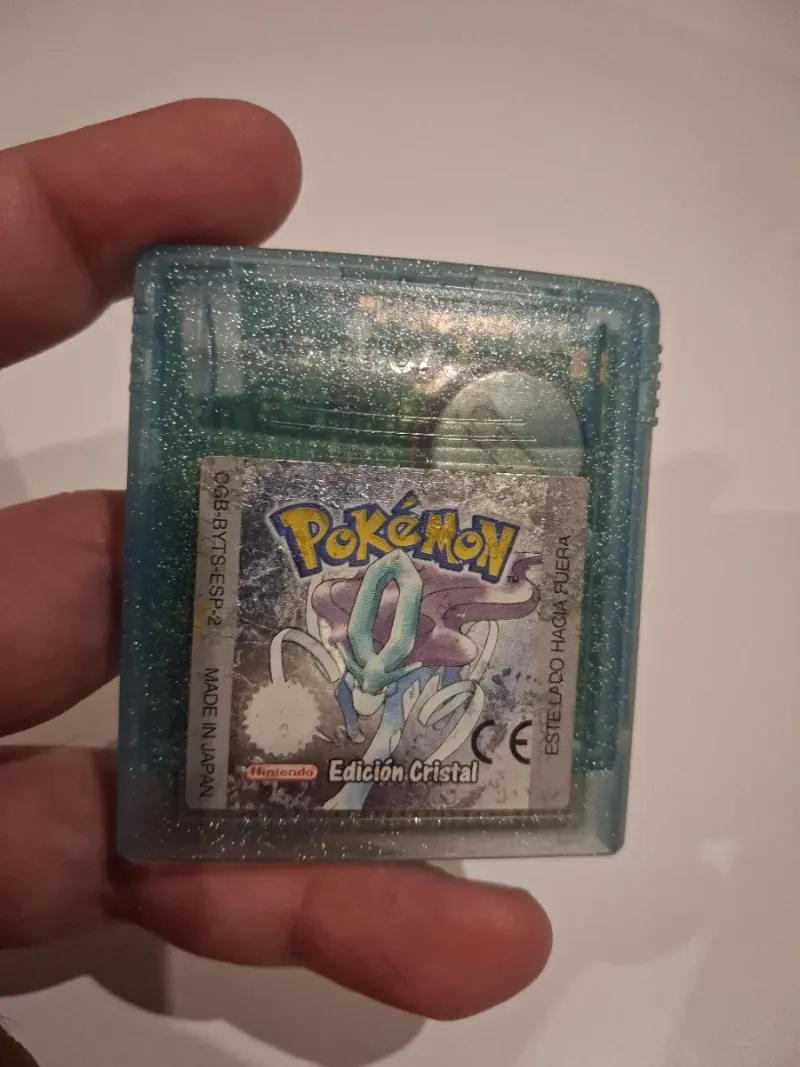 Pokémon Crystal Game Boy Color Edición Cristal afbeelding 3