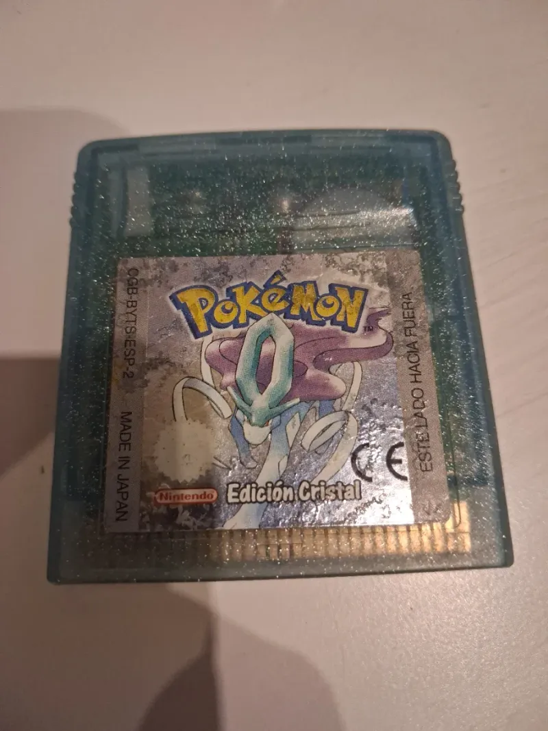 Pokémon Crystal Game Boy Color Edición Cristal afbeelding 5