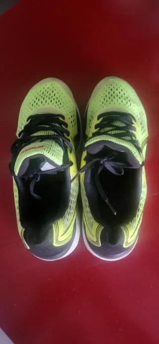 Zapatillas Asics Gel Verdes y Amarillas