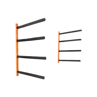 Soporte de Kayak de Pared, Soportes de Kayak Montados en la Pared para 4 Kayaks, Soportes de Almacenamiento de Kayak con Brazos Ajustables y Acolchados, Colgador de Kayak de 181.4 kg para Garaje I...