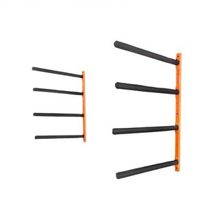 Soporte de Kayak de Pared, Soportes de Kayak Montados en la Pared para 4 Kayaks, Soportes de Almacenamiento de Kayak con Brazos Ajustables y Acolchados, Colgador de Kayak de 181.4 kg para Garaje I...