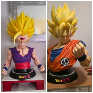 Bustos Padre e Hijo Dragon Ball Z