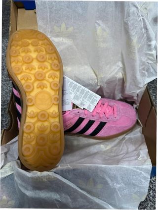 Adidas Gazelle Indoor Talla 37 Rosa/Negro