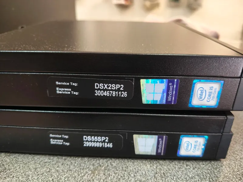 Dell DSX2SP2 y DS55SP2 - Mini PC