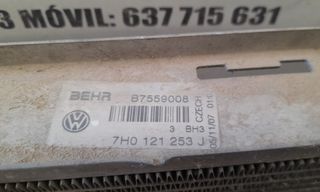 Volkswagen 1072353 radiador agua 7h0121253j t5