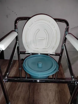Silla WC portátil sanitaria