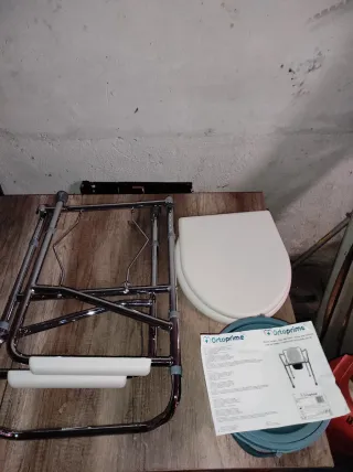 Silla WC portátil sanitaria