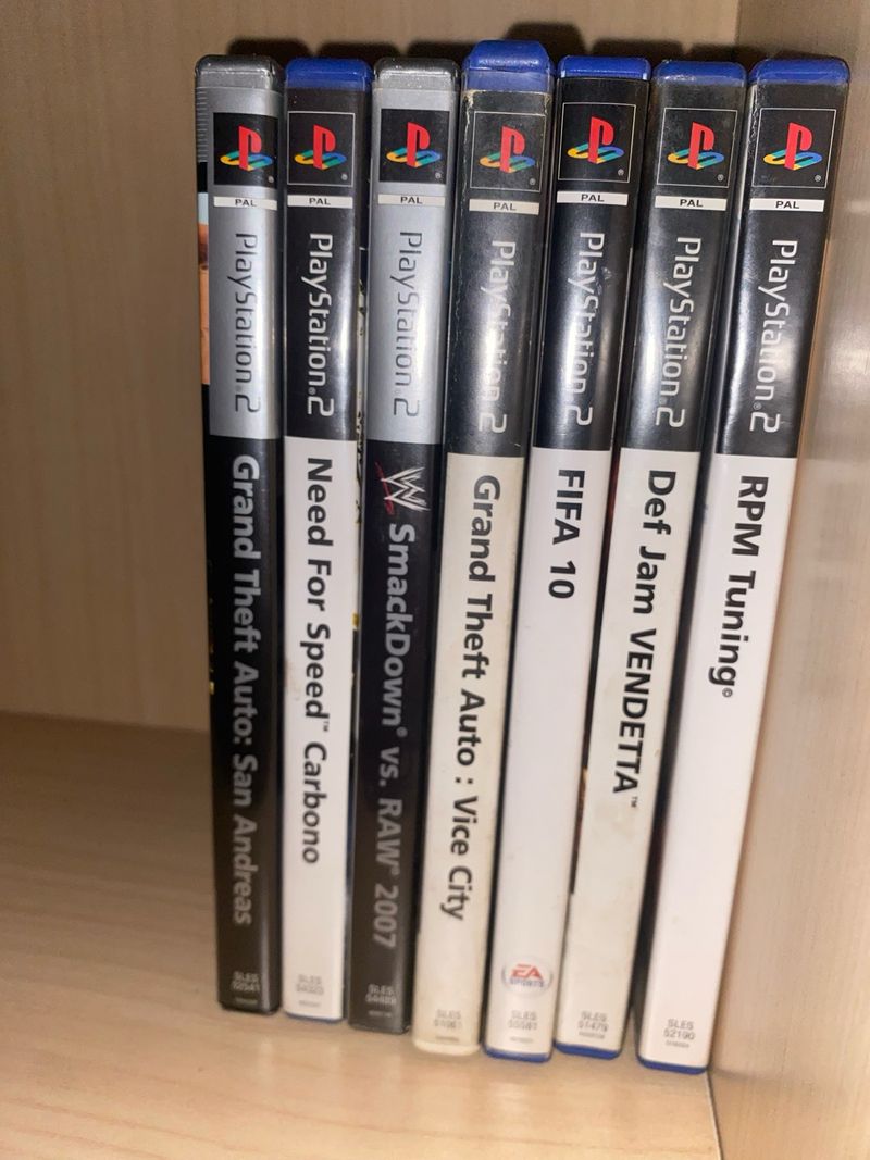 Pack 7 Juegos PS2