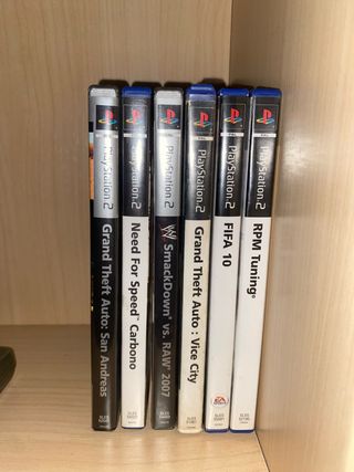 Pack 6 Juegos PS2