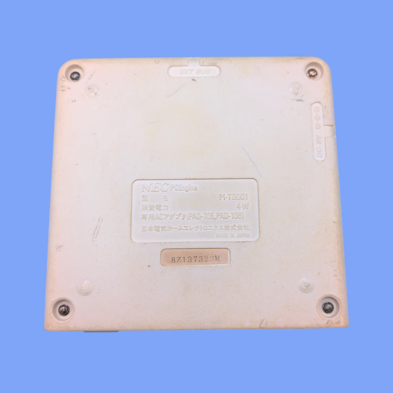 Lote Consola Pc Engine Pcengine Nec + Juego afbeelding 7