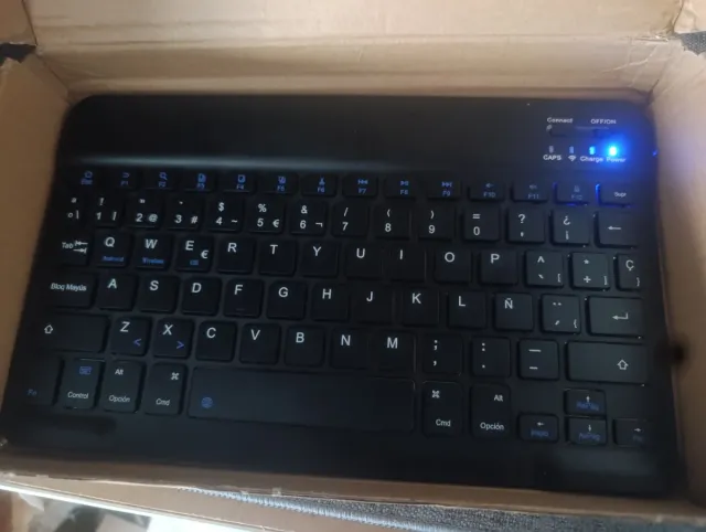 Mini teclado español Bluetooth para tablet