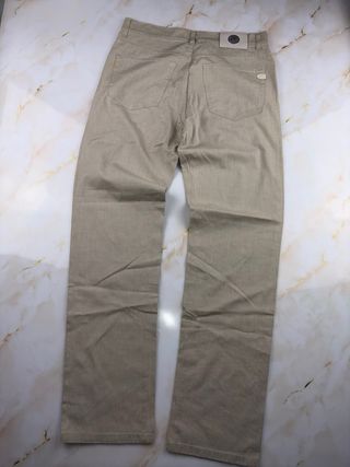 Pantaloni Trussardi Jeans Uomo Beige Taglia 48