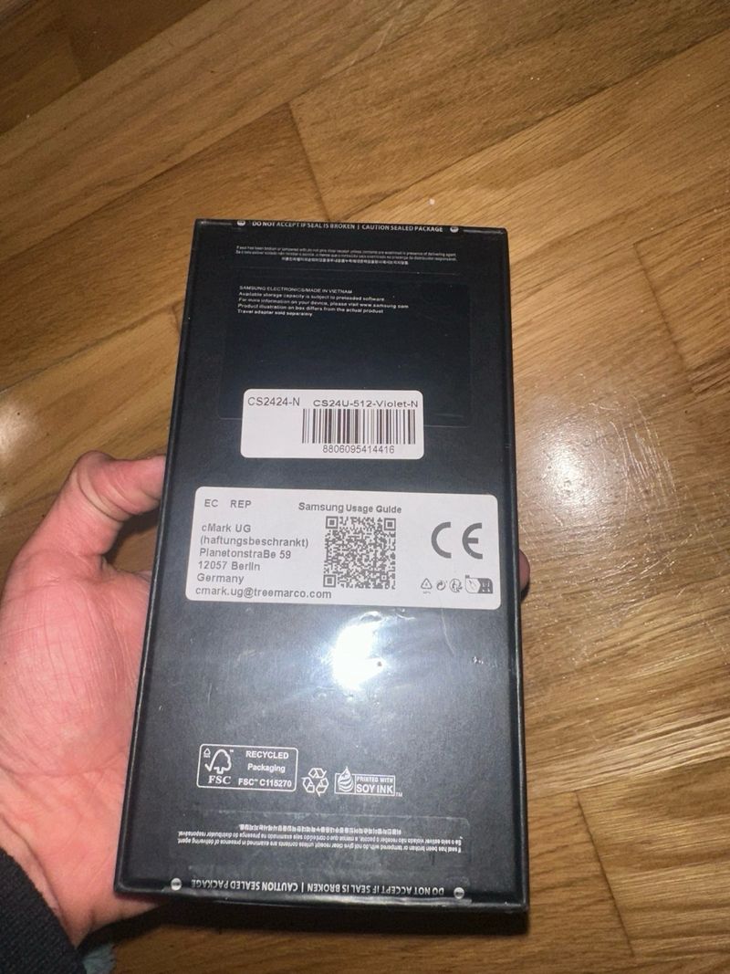 Samsung Galaxy S24 Ultra Caja Morada afbeelding 2