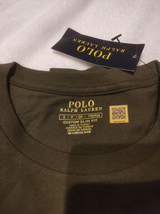 Ralph Lauren Camiseta Manga Larga S Verde Oli