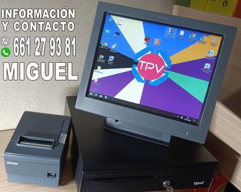 TPV tactil i5 O i7 COMPLETO  661279381 MIGUEL afbeelding 3
