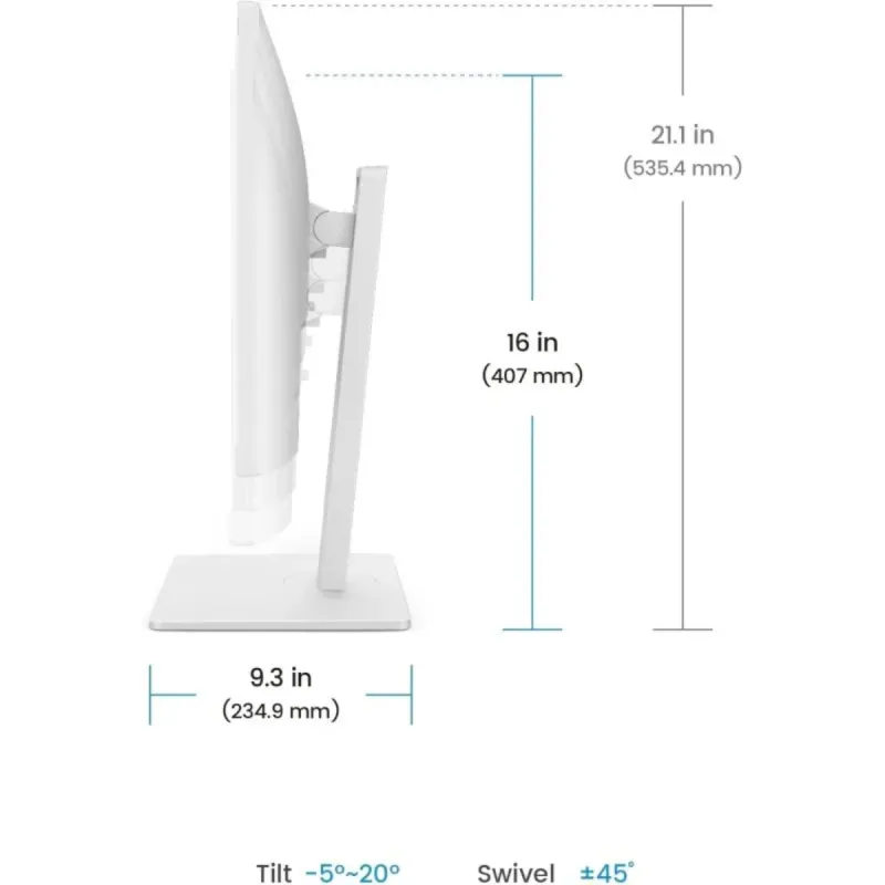 Monitor BenQ 27 USB-C 100Hz afbeelding 4