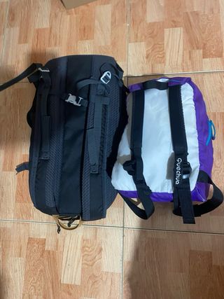 2 Zaini Quechua Nero e Viola