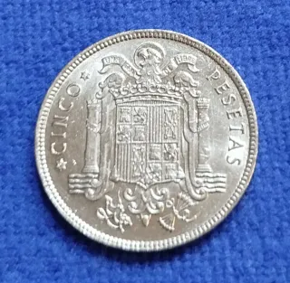 5 Pesetas 1949.