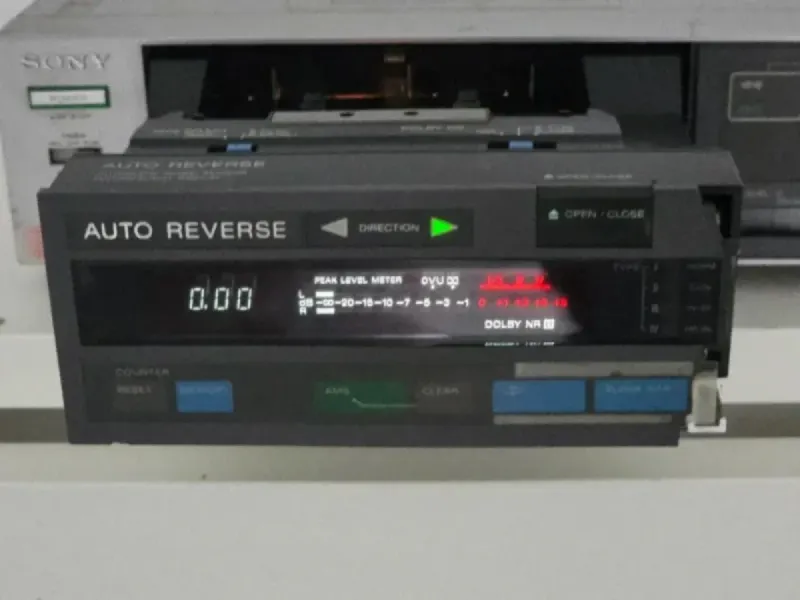 Sony TC-V7 Cassette Deck Vintage Japón afbeelding 2