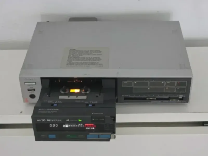 Sony TC-V7 Cassette Deck Vintage Japón afbeelding 5