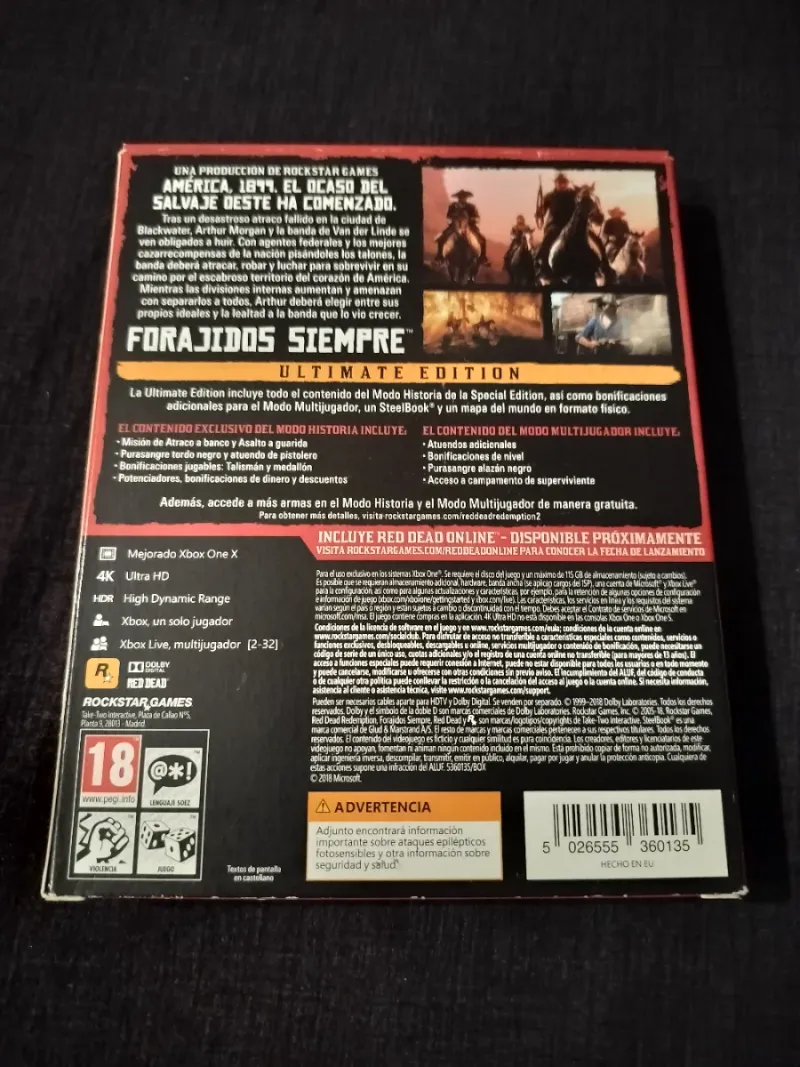 Red Dead Redemption 2 Ultimate Edition Xbox One afbeelding 2