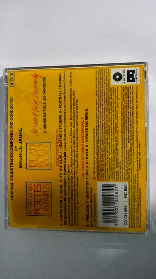 Banda Sonora Dead Poets Society (CD)
