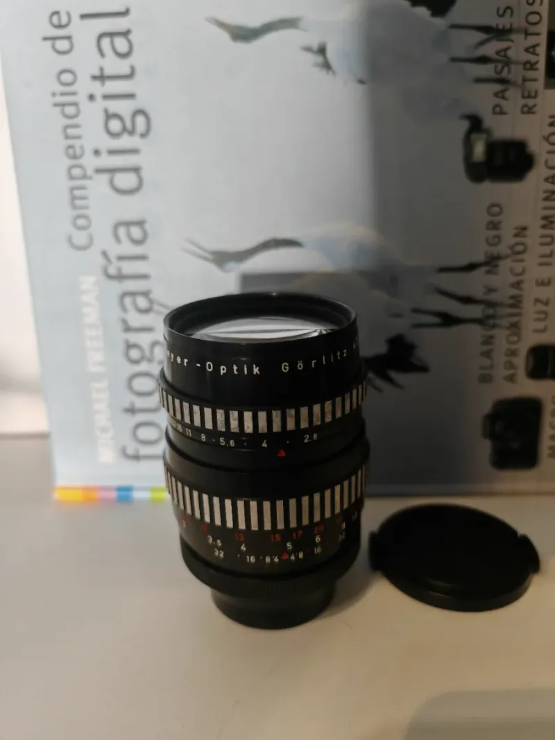 Orestegor 135mm f/2.8 Objetivo m42 afbeelding 2