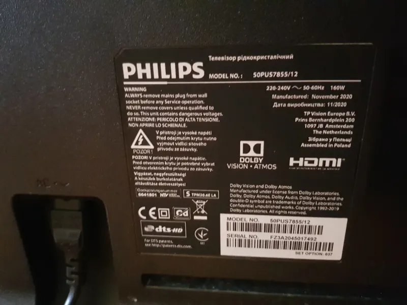 Televisión 50 pulgadas Smart TV Philips. afbeelding 4