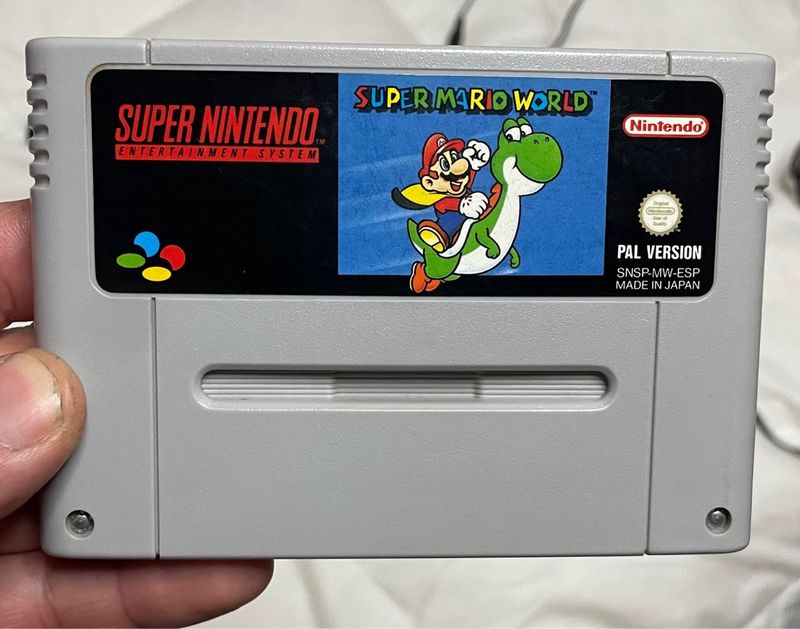 Super Mario World SNES PAL