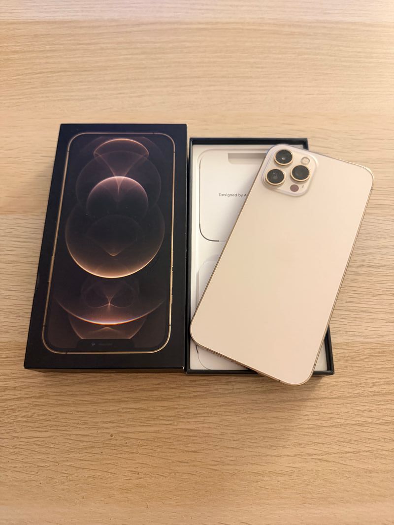 iPhone 12 Pro Max Dorado Nuevo