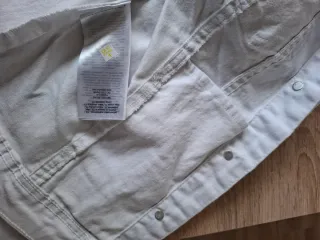 Chaqueta vaquera blanca Only